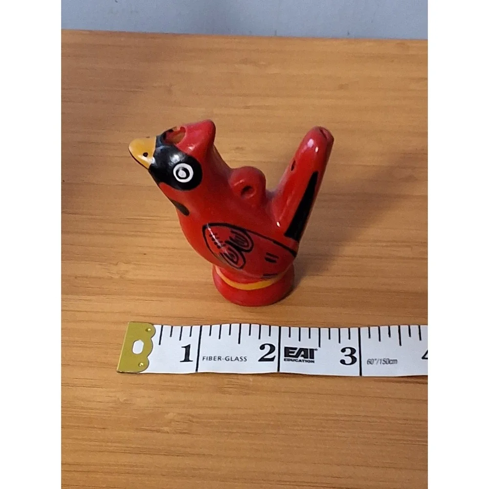 Vintage Peruvian Bird Water‎ Whistle, Hand-Painted VGVC!